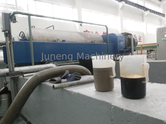 Three-Phase Classification Horizontal spiral settling centrifuge For Kitchen Waste Leachate