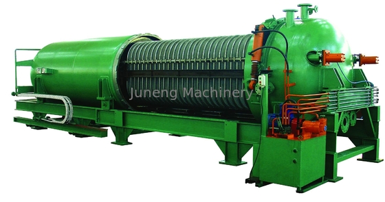 Automatic Plate Type Hermetic Horizontal Leaf Filter For Crude Oil Decolorzation