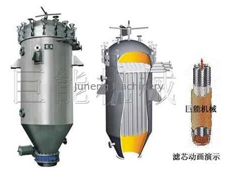 ZX Cluster Candle Type Precision Diatomite Filter 0.8Mpa Self Cleaning