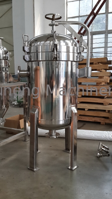 acheter Filtres à sacs multifonctionnels verticaux en acier inoxydable de qualité alimentaire DL-4P2S avec sacs à filtre en PP online manufacture