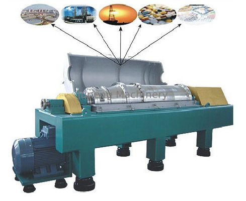 acheter Huile de poisson traiter la machine de centrifugeuse de décanteur de décharge de rouleau online manufacture